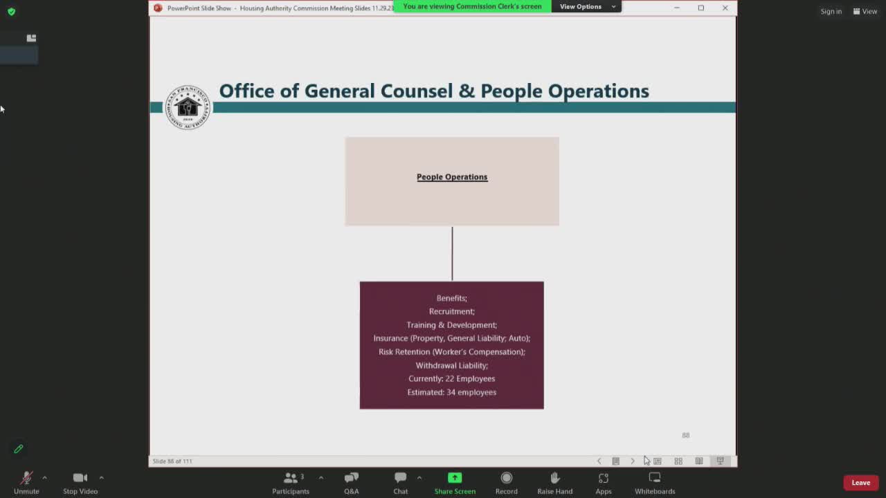 Housing Authority proposes new pay scale and employee increases for 2024-2025