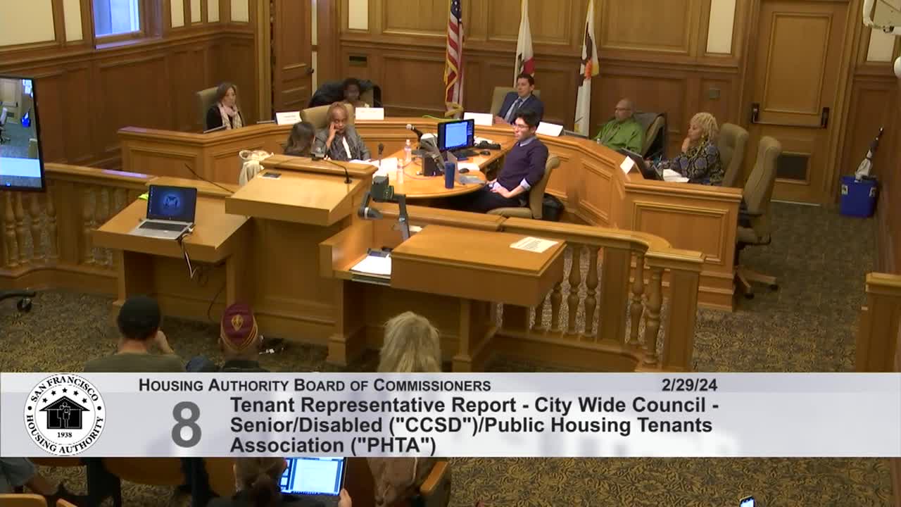 Housing Authority outlines capital improvements for Plaza East amid resident engagement efforts