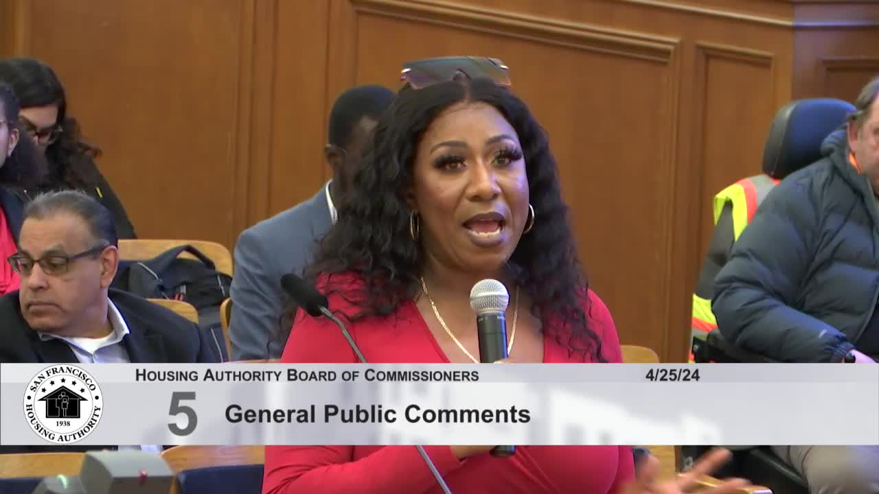 Housing Authority addresses concerns during community meeting with Kendra Crawford