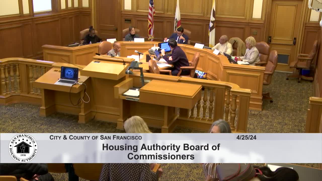 San Francisco Housing Authority acknowledges Ramaytush Ohlone and elects new tenant leaders