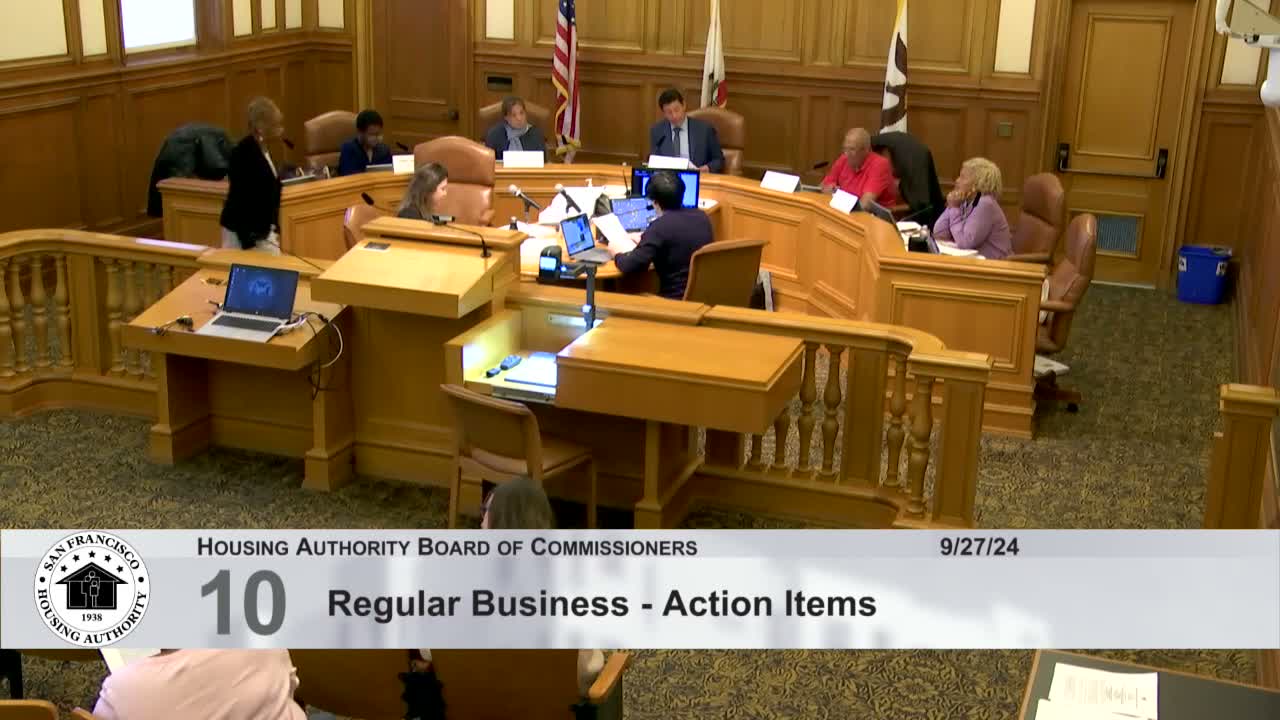 Housing Authority approves FY2025 operating budget, allocates funds for tenant services and Plaza East upgrades