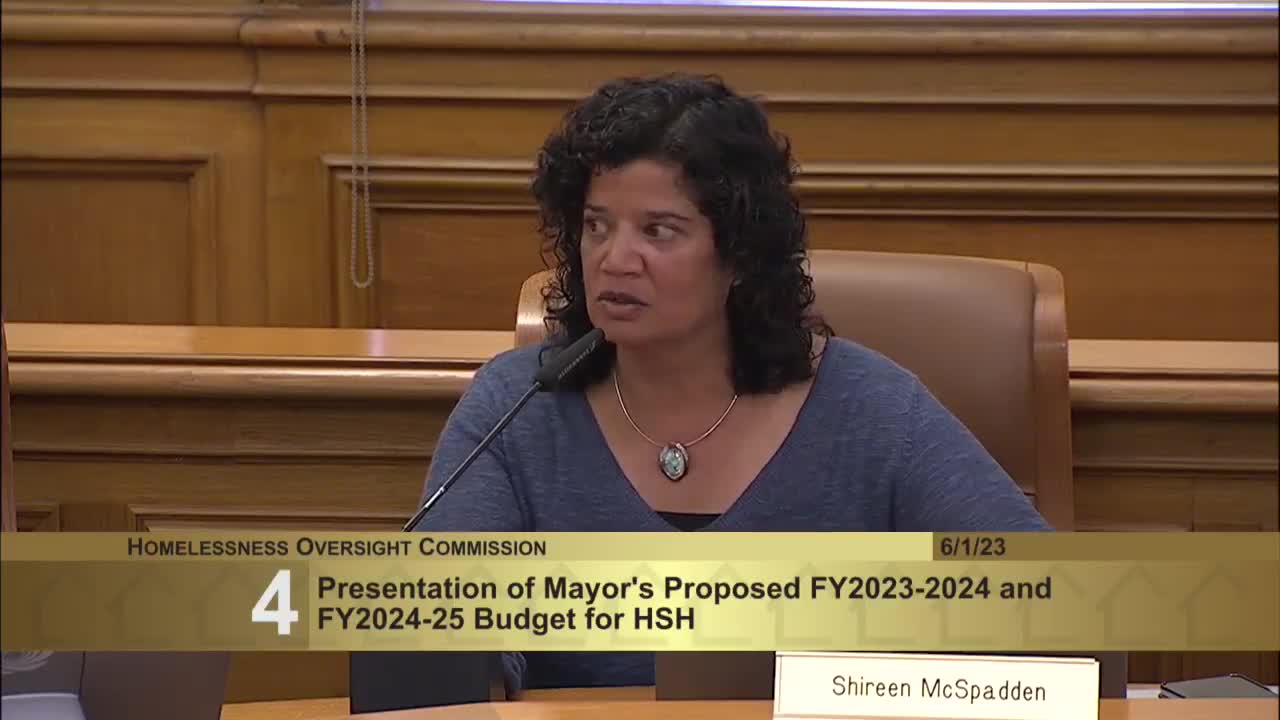 Deputy Director Gigi Whitley details mayor's budget for homelessness support in San Francisco