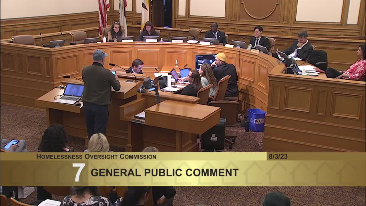 Activists expose corruption within San Francisco Coalition on Homelessness at commissioners meeting