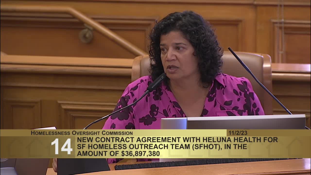 San Francisco Commission discusses pay equity in homelessness outreach contracts