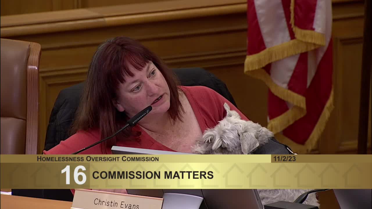 Commissioner Williams urges merchants to connect with local homelessness service providers