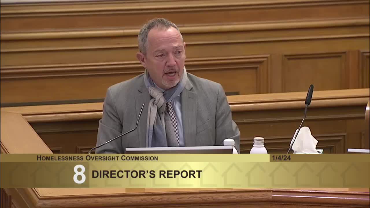 Commissioners Discuss Homelessness Solutions and Resource Needs in San Francisco