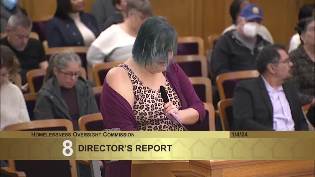 San Francisco housing meeting addresses homelessness and shelter conditions