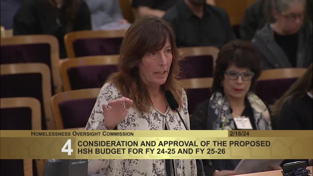 San Francisco Commissioners oppose budget cuts to Homelessness and Supportive Housing services