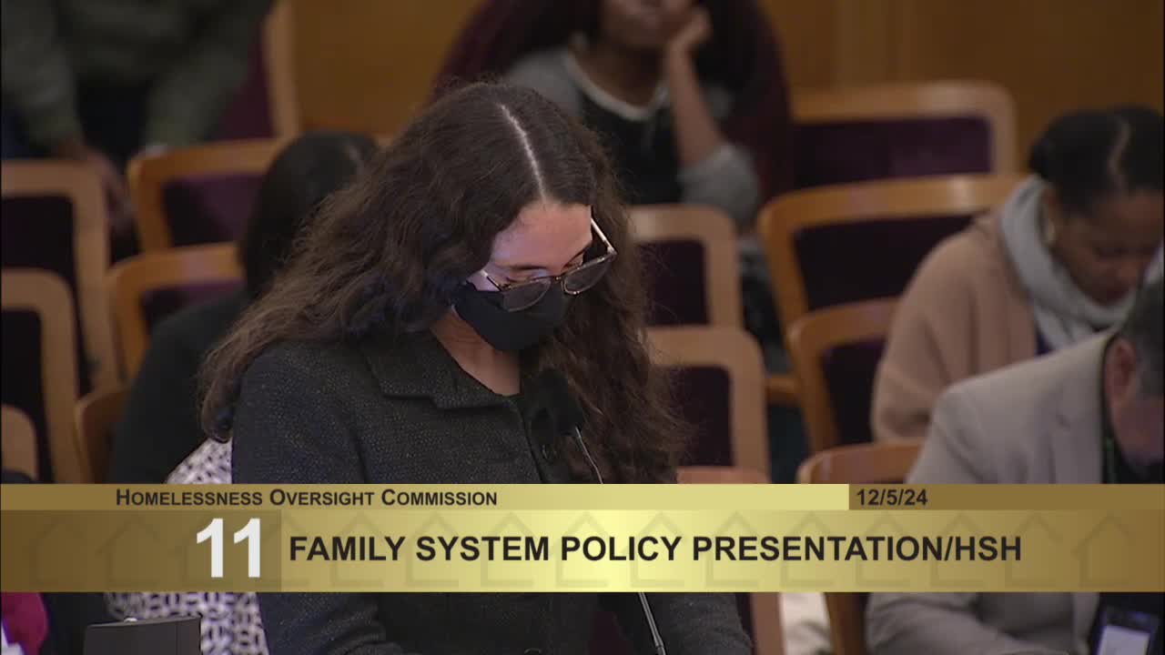 Jessica Hernandez urges San Francisco commissioners to reconsider shelter stay limit changes