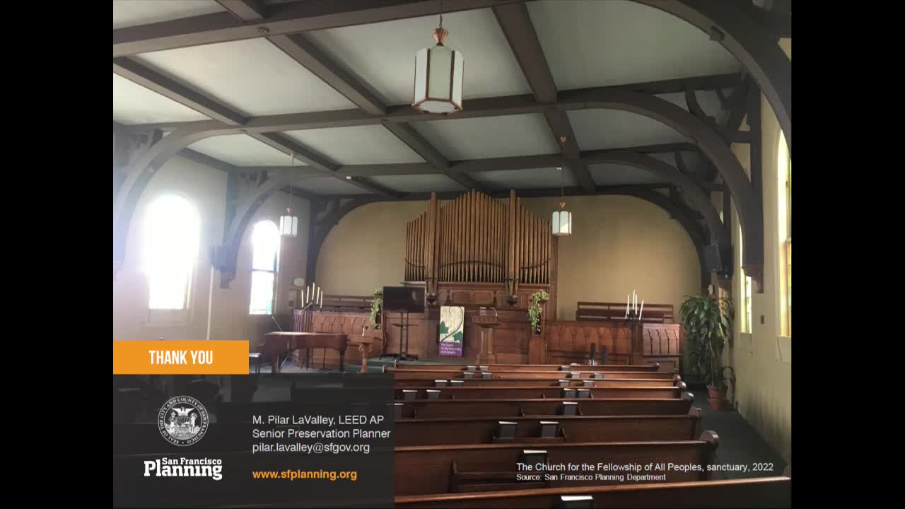 Public comments highlight Fellowship Church's legacy during commissioners' meeting