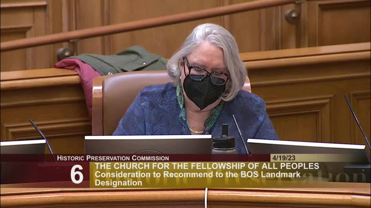 Commission recommends landmark designation for Sue Bailey and Doctor Thurman's church