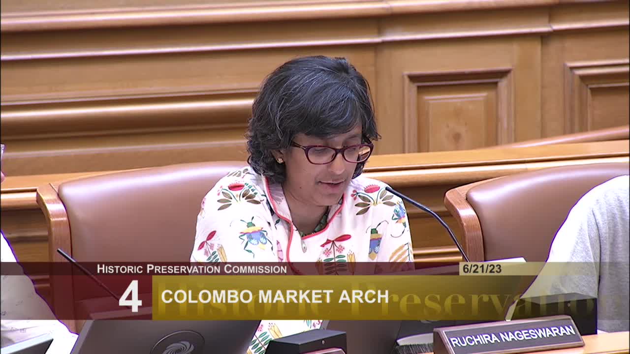 San Francisco Commission supports landmark designation for historic Colombo Market Arch