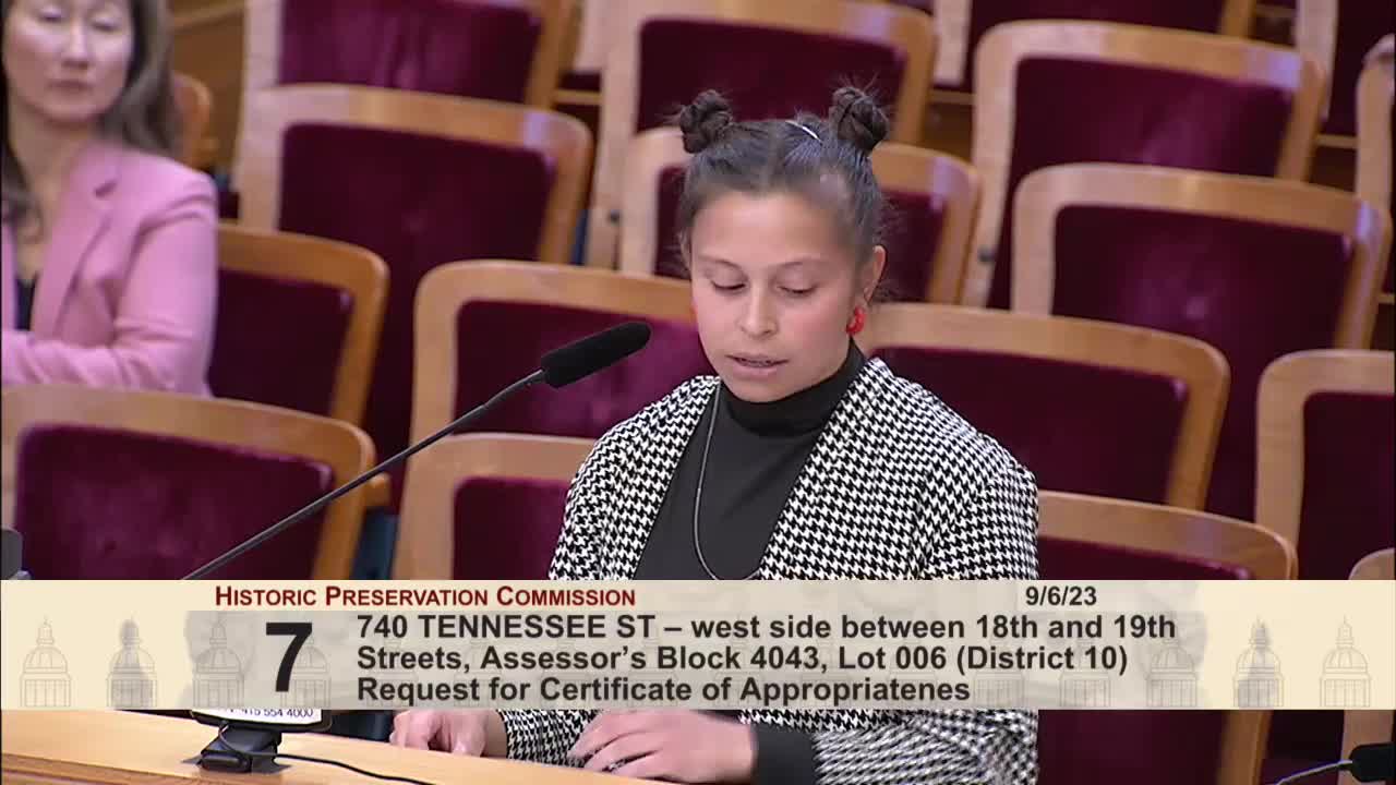 Landmark Commission reviews historic renovation project approved with modifications