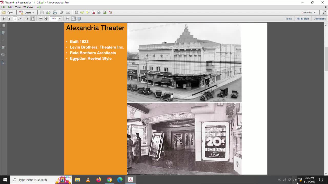 Alexandria Theater undergoes transformation from single screen to three theaters