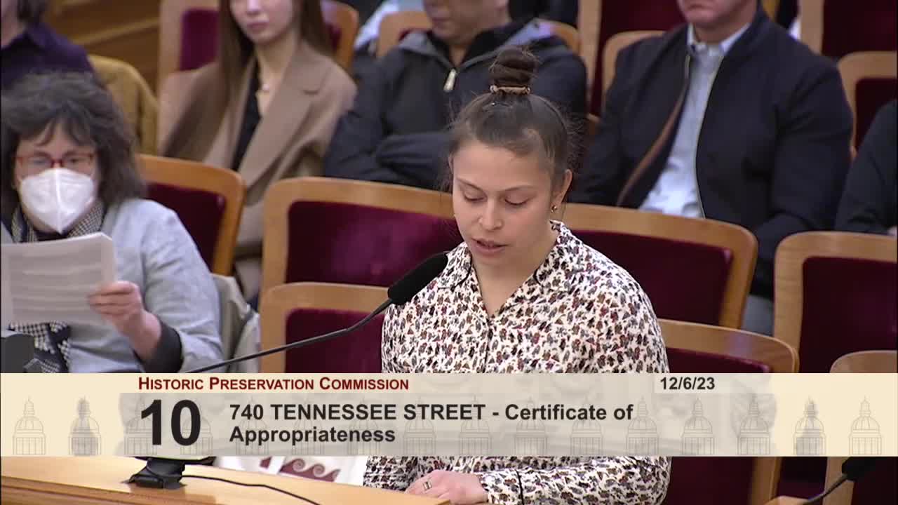 San Francisco Commission reviews historical building project revisions for Dogpatch district