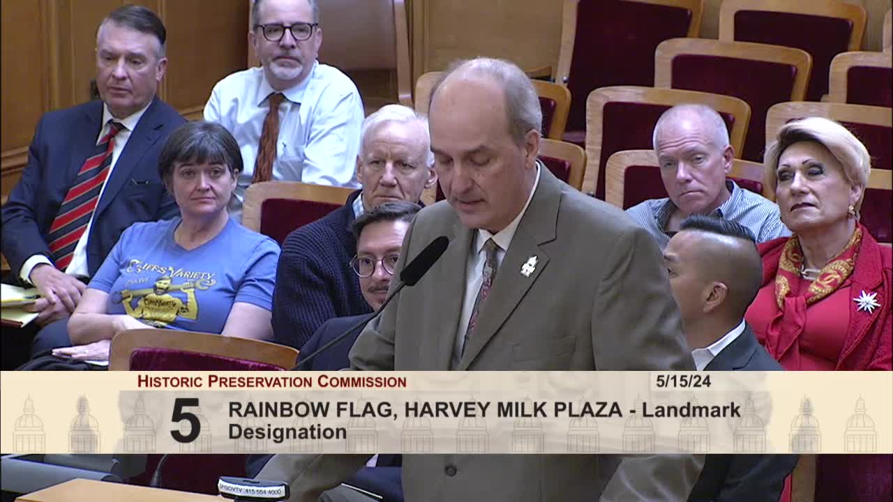 San Francisco Commission considers landmark designation for Harvey Milk flagpole