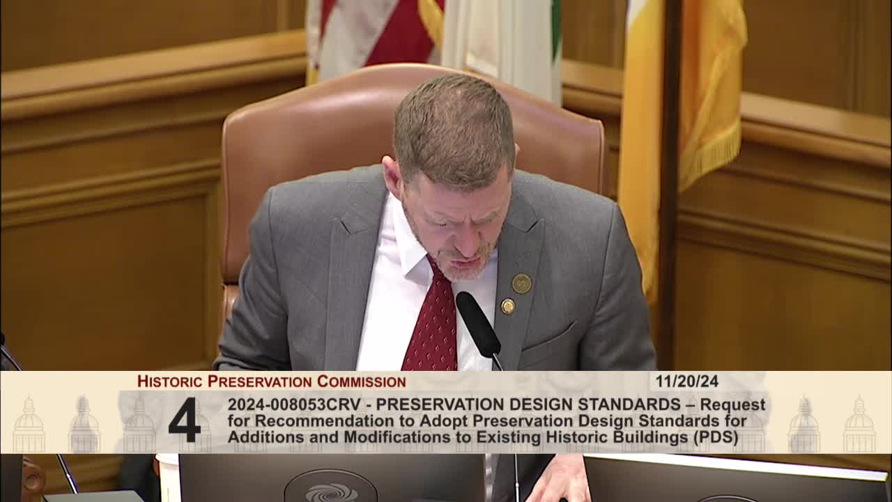 Planning Council debates vinyl window restrictions for affordable housing projects