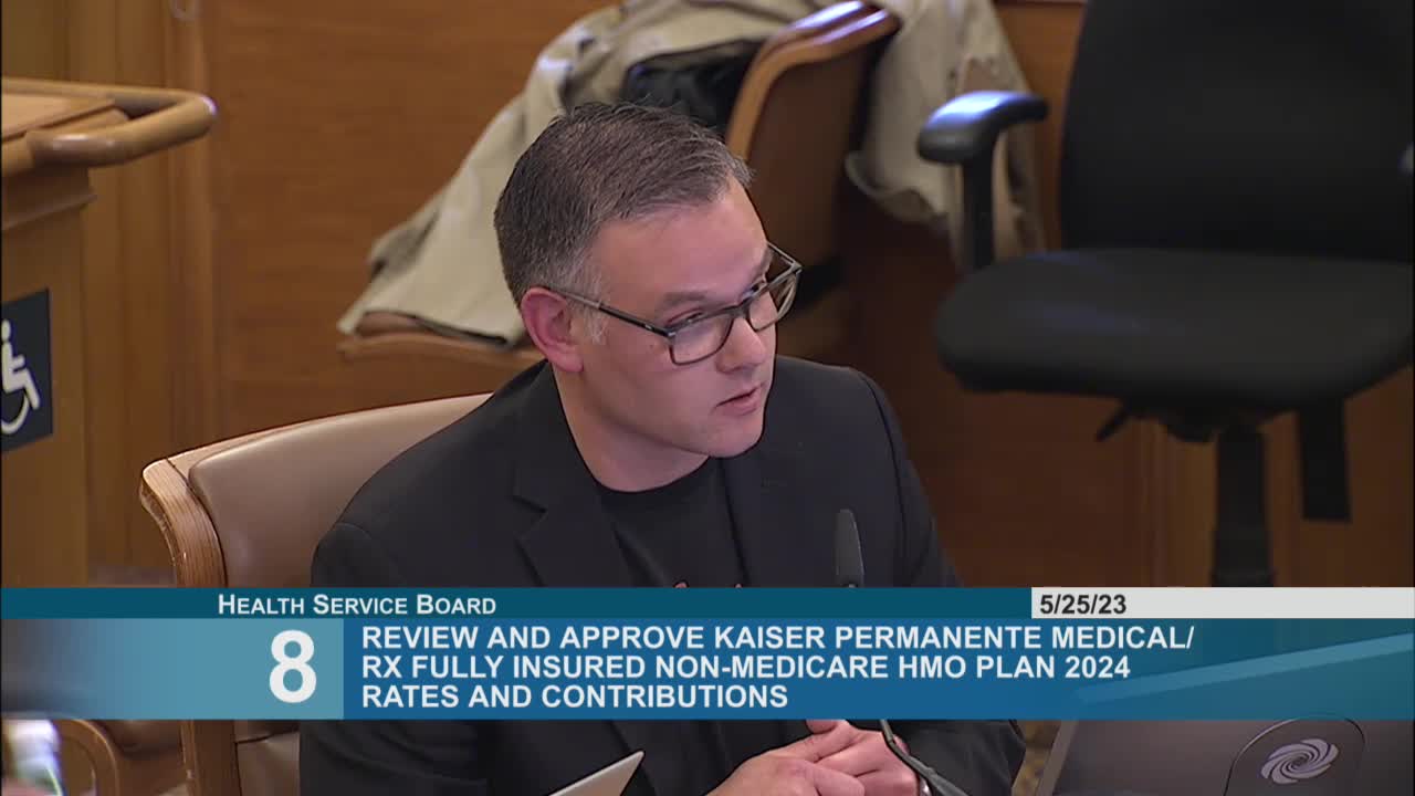 San Francisco Board approves 12.5% premium rate increase for Kaiser HMO plan