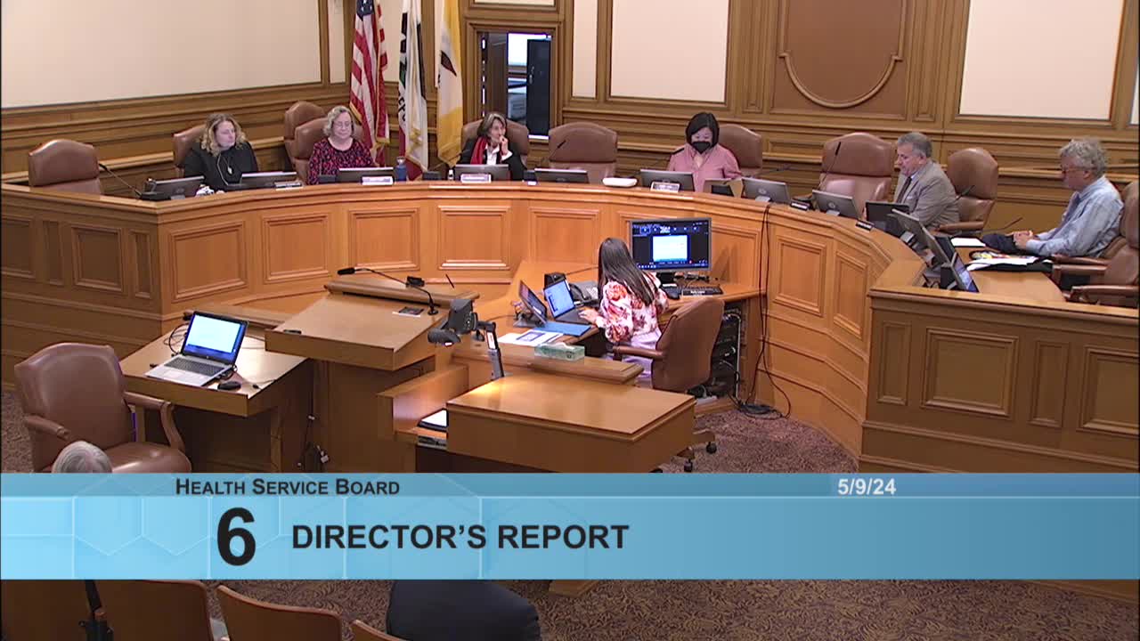 SFHSS CFO Iftikhar Hussain presents financial report highlighting healthcare fund deficit