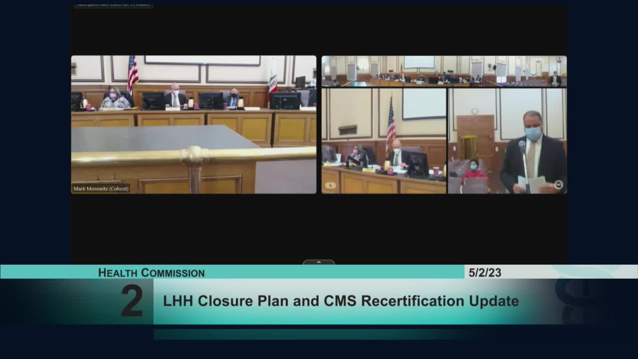 Public Comments Highlight Concerns Over San Francisco Health Commission Closure Plan