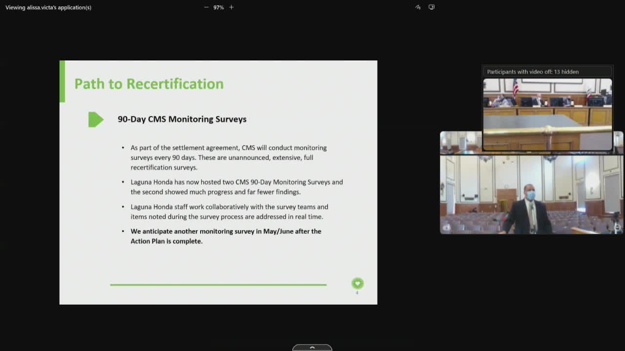 Laguna health services improves compliance for upcoming CMS recertification