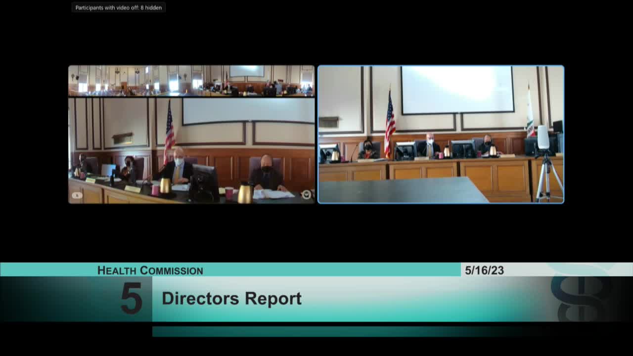 San Francisco Health Commission discusses remote public comment for disabilities access