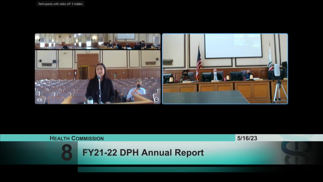 San Francisco Health Commission praises new report on public health services