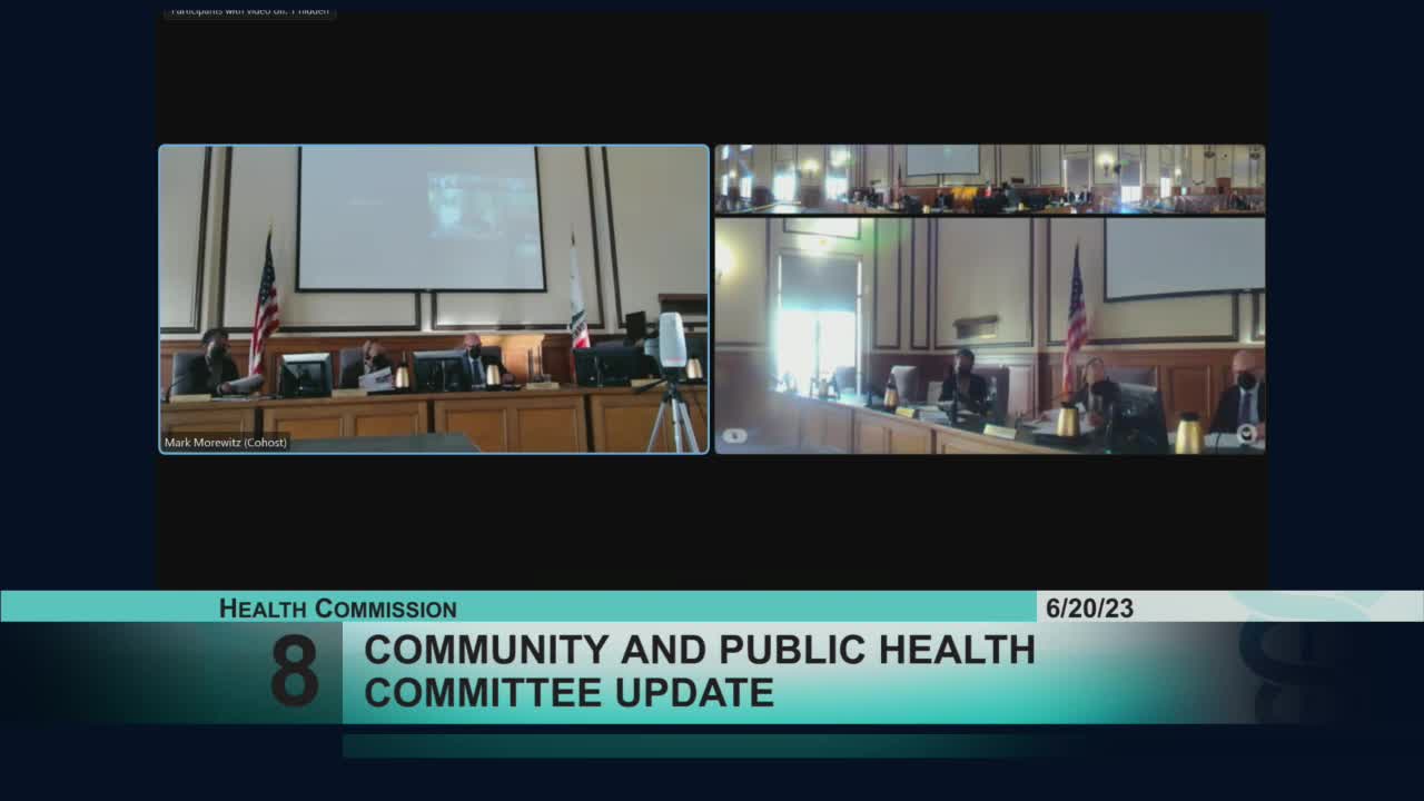 Health Committee reports innovative outreach for tuberculosis treatment in San Francisco