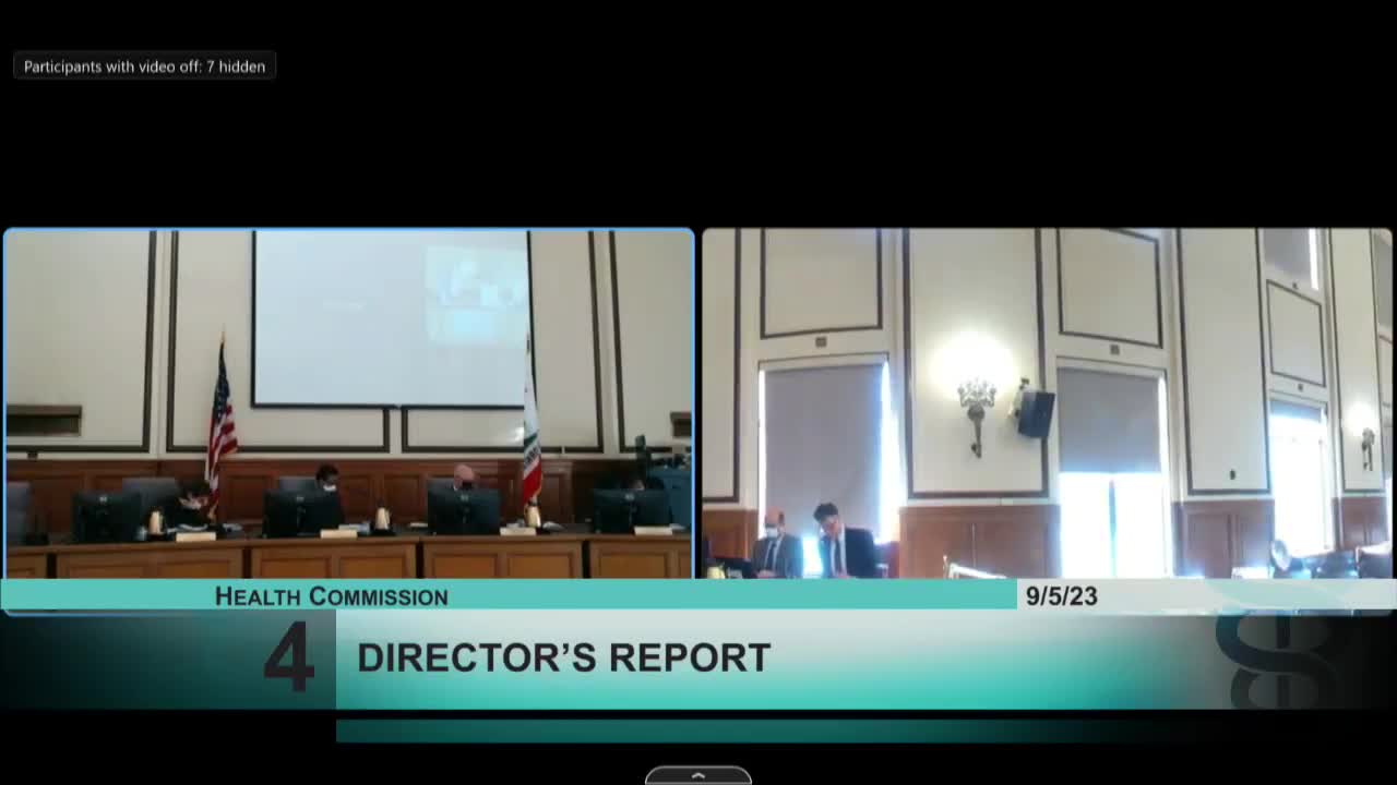 Director Susan Philip updates commissioners on Bayview community engagement efforts