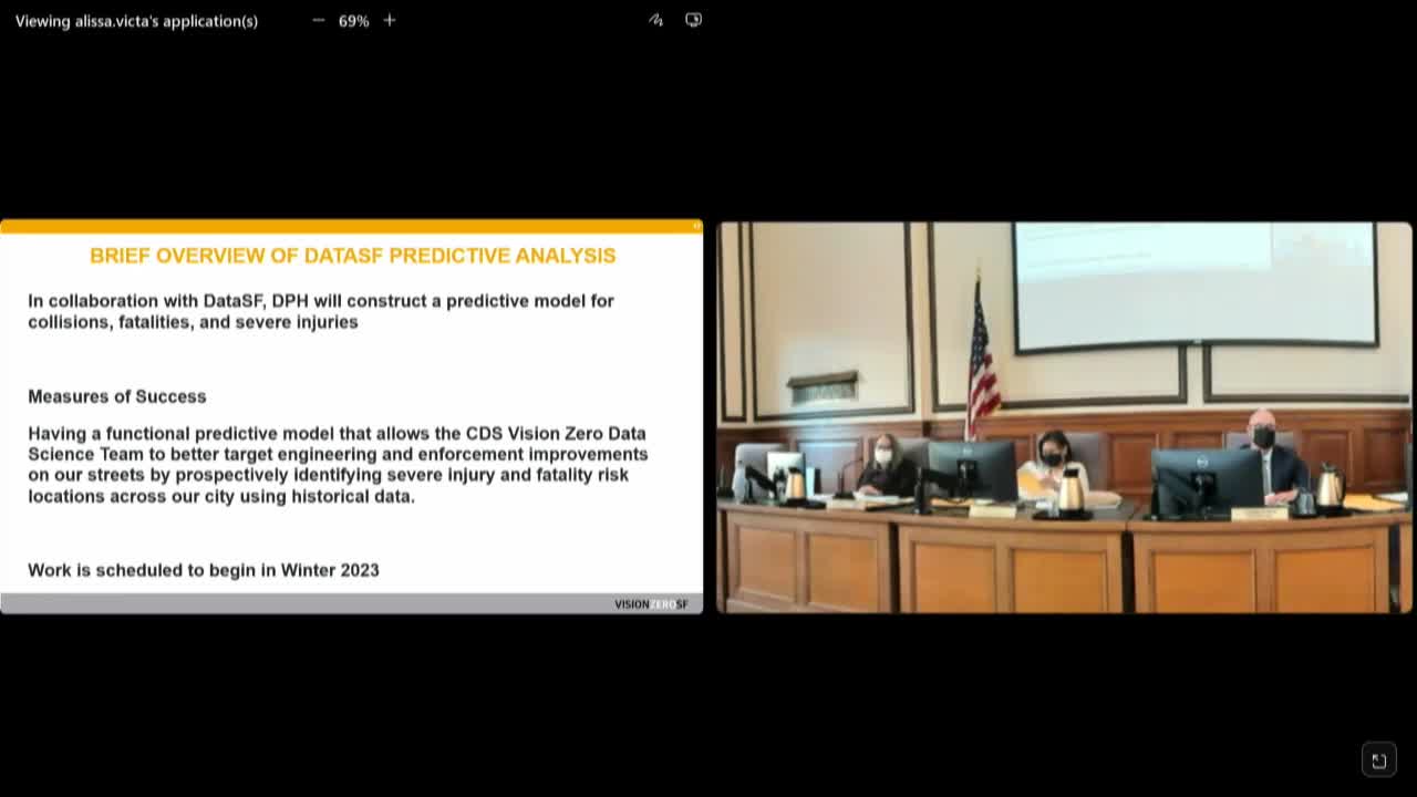 SFMTA advances Vision Zero Action Strategy to reduce traffic fatalities in San Francisco