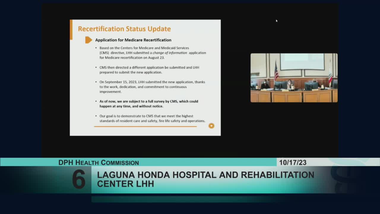 Laguna Honda prepares for Medicare certification survey amid resident discharges
