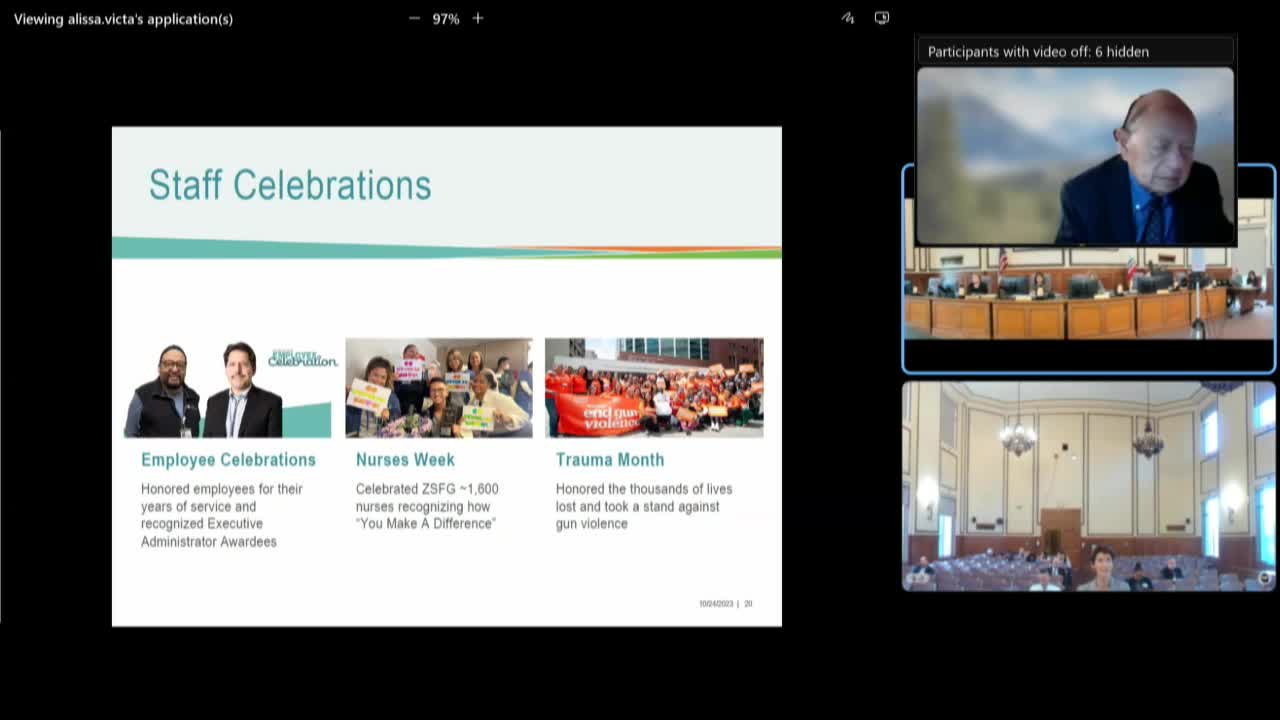 San Francisco Health Commission honors Vice Chancellor Bernal's decades of public service