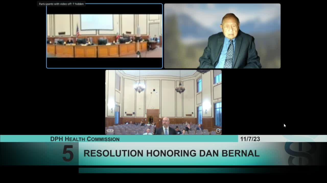 Commissioner Jurado emphasizes children's health needs at DPH meeting