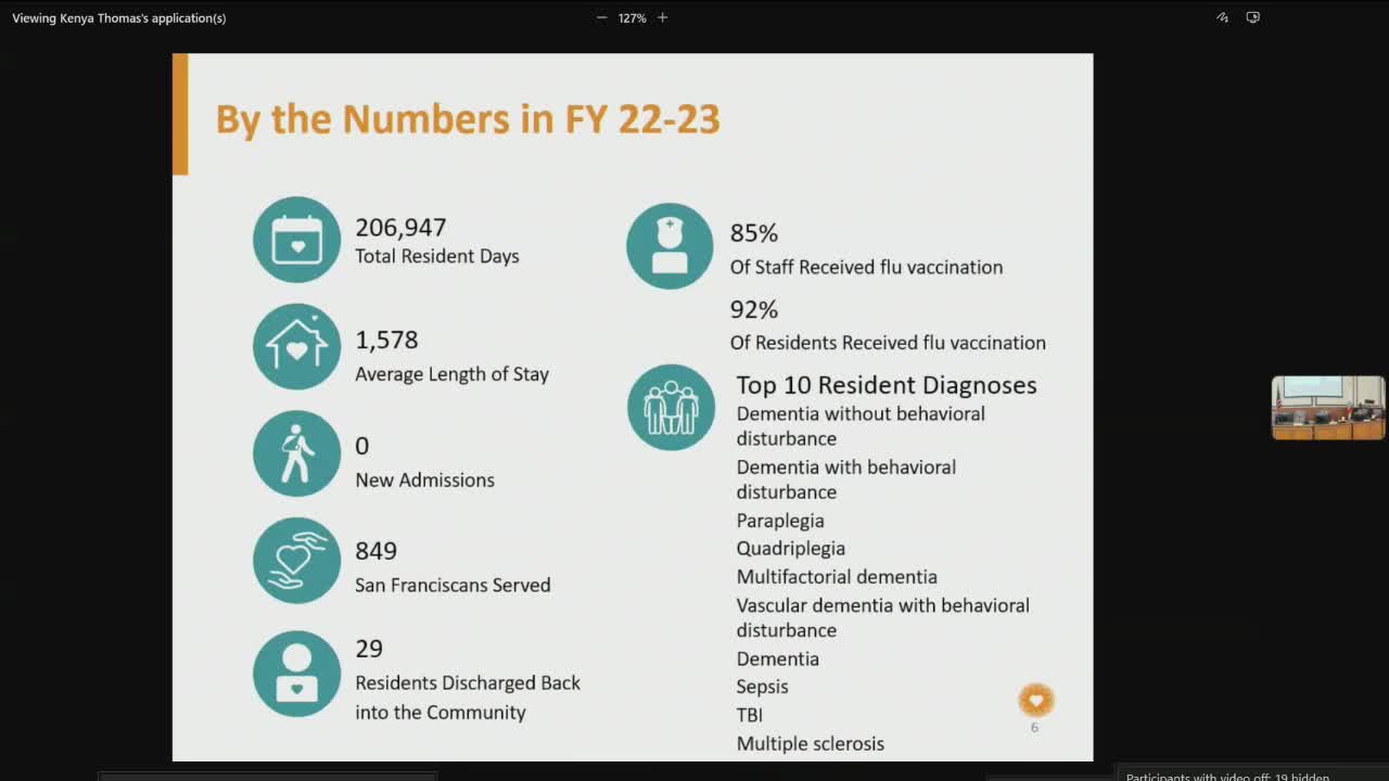 Laguna Honda reports revenue growth despite reduced census and operational challenges