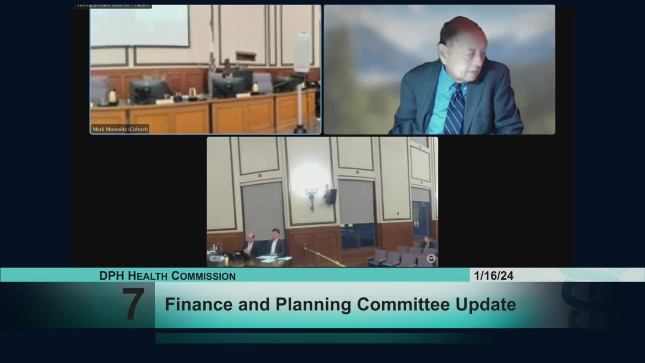 Commissioner Chao updates on Laguna Honda Hospital recertification progress