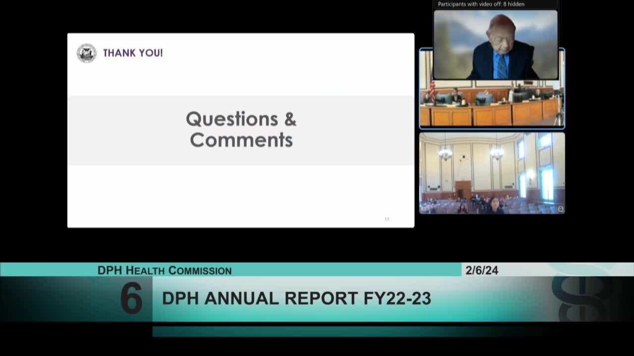 San Francisco health commissioners commend DPH response to MPOX crisis