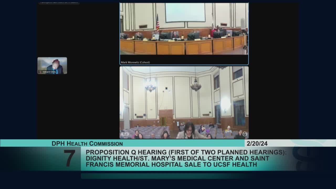 UCSF proposes merger with Saint Francis and Saint Mary's hospitals to expand healthcare access