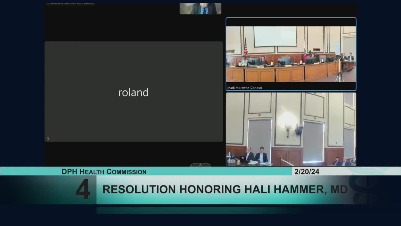 Dr. Hammer honored for transformative leadership in San Francisco Public Health