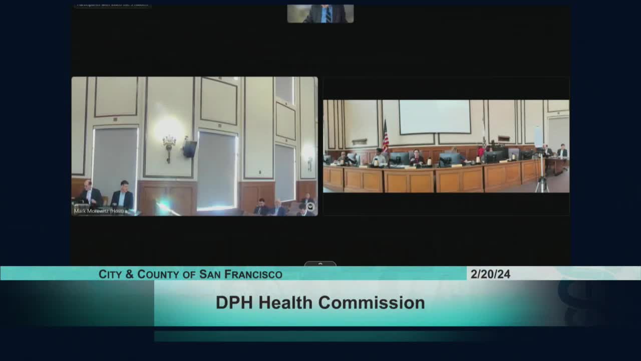 San Francisco Health Commission acknowledges Ramachish homeland during meeting