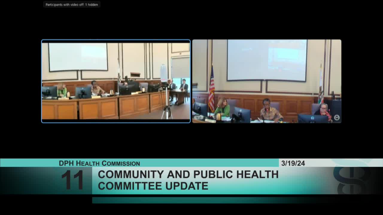 Commissioner Chung reviews San Francisco's hepatitis C and primary care initiatives