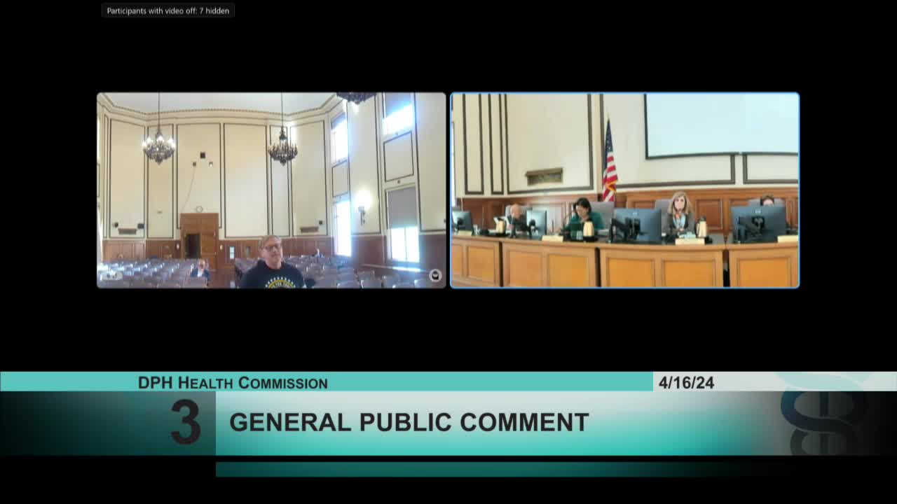 San Francisco Health Commission addresses Laguna Honda recertification and overdose response strategies