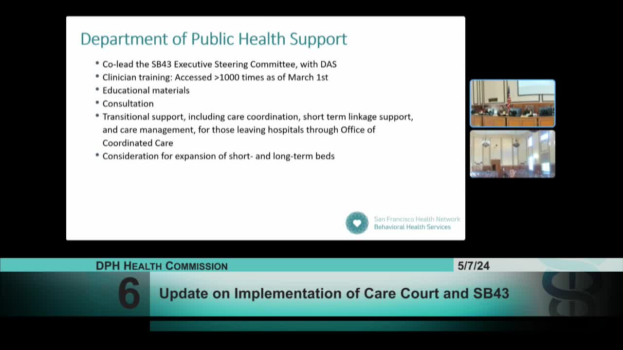 San Francisco ensures 1600 staff trained for updated 5150 hold criteria