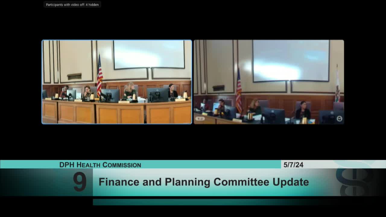 San Francisco Health Committee reviews contracts for critical health services