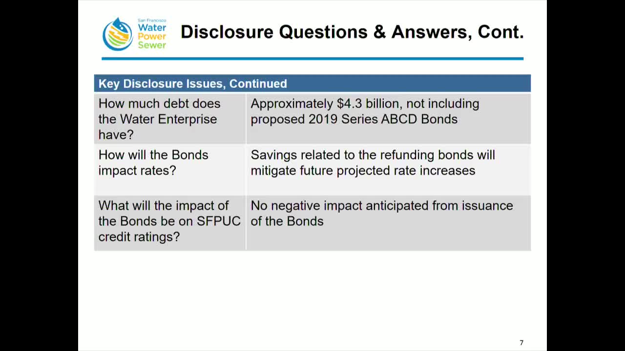 PUC announces bond rating upgrades and plans $850M water revenue bond issuance
