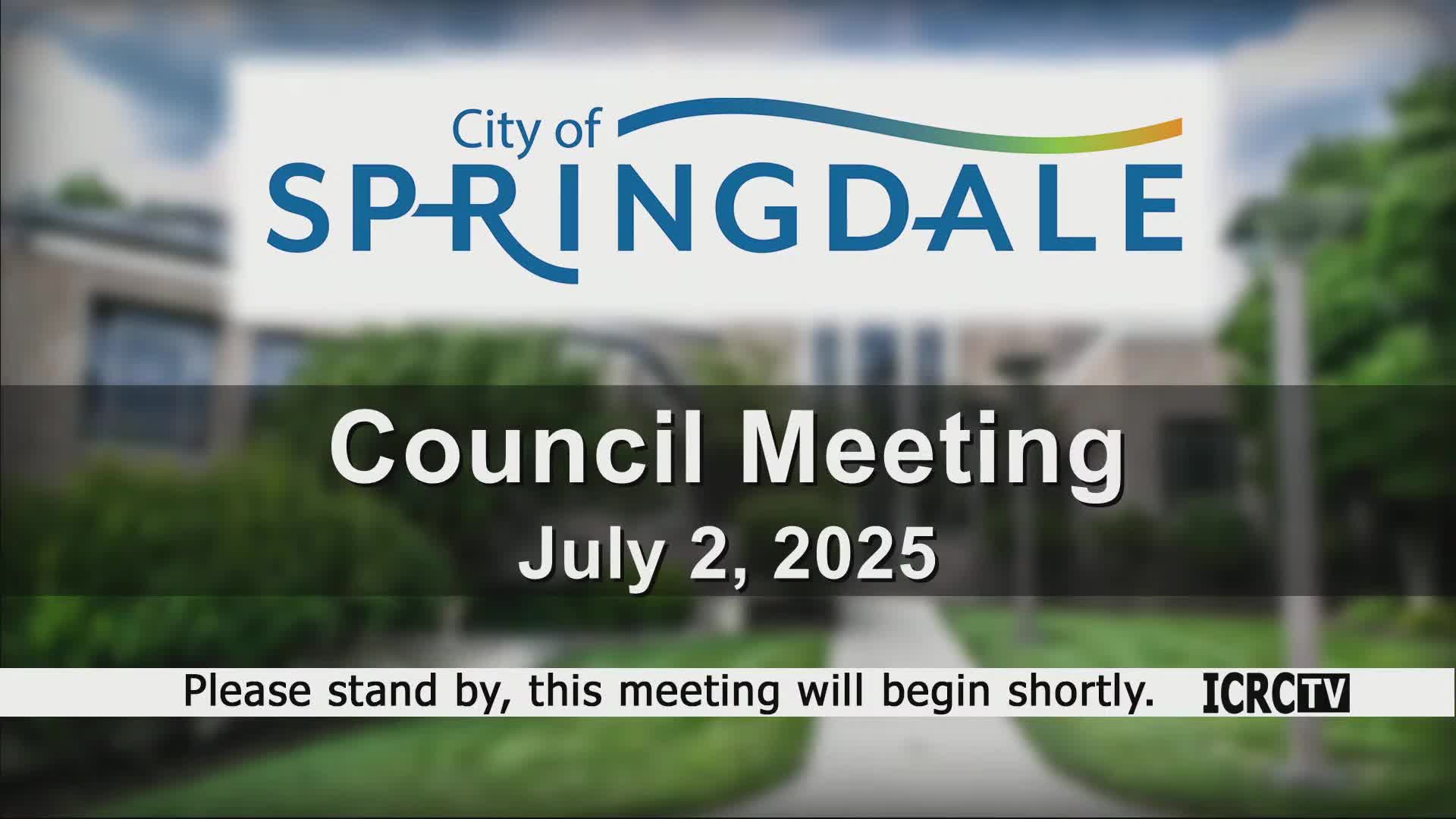 Mayor Hawkins proclaims July 2025 as Parks and Recreation Month in Springdale