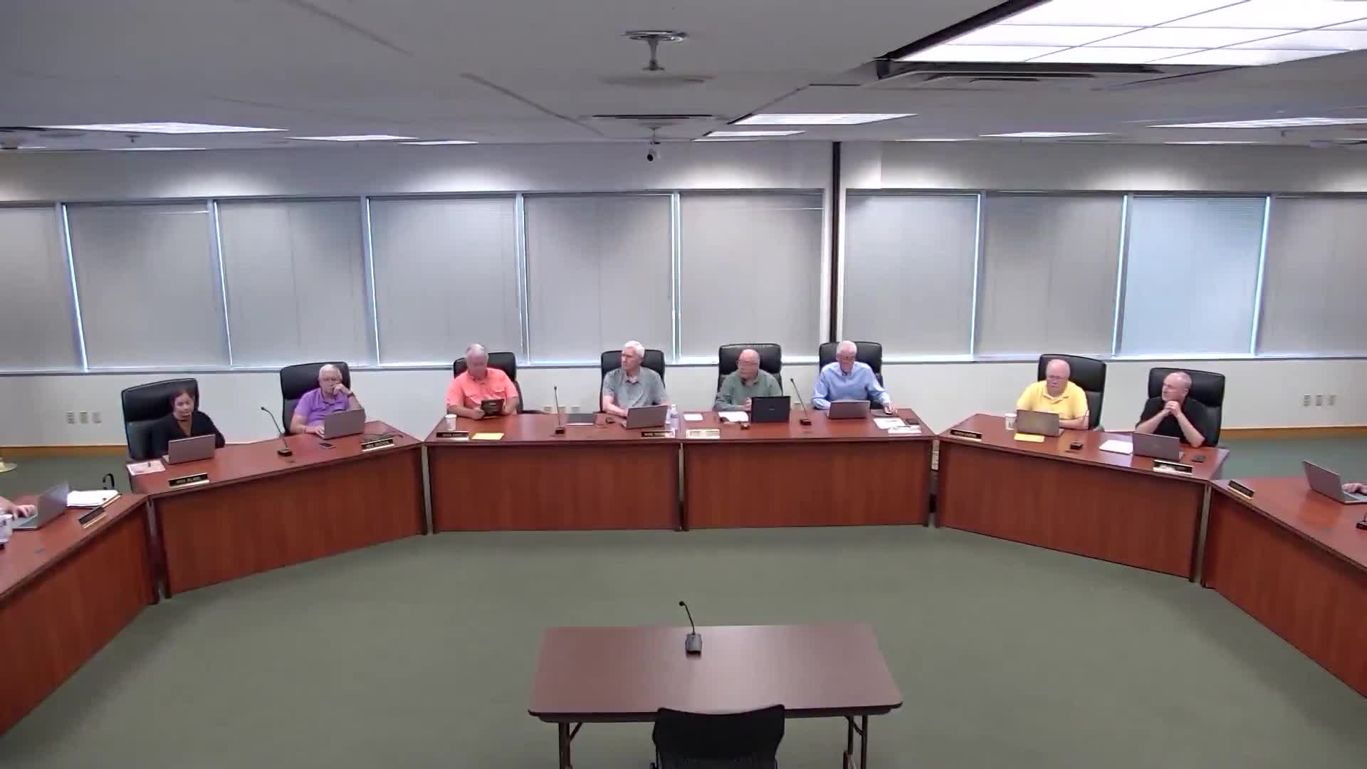 Board reviews policy revisions in first reading to ensure compliance with federal guidance ahead of 2025–26 handbooks