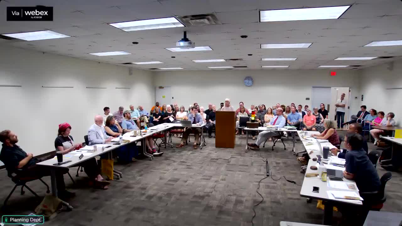 Athens residents voice concerns over Pinecrest rezoning proposal at commission meeting