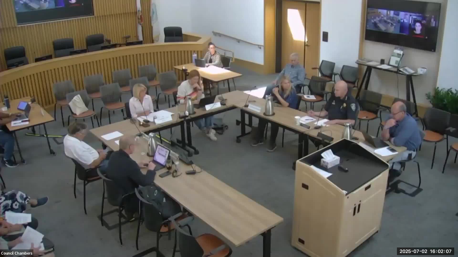 Atherton council study session eyes residential permit parking, short-term lot changes after library overflow