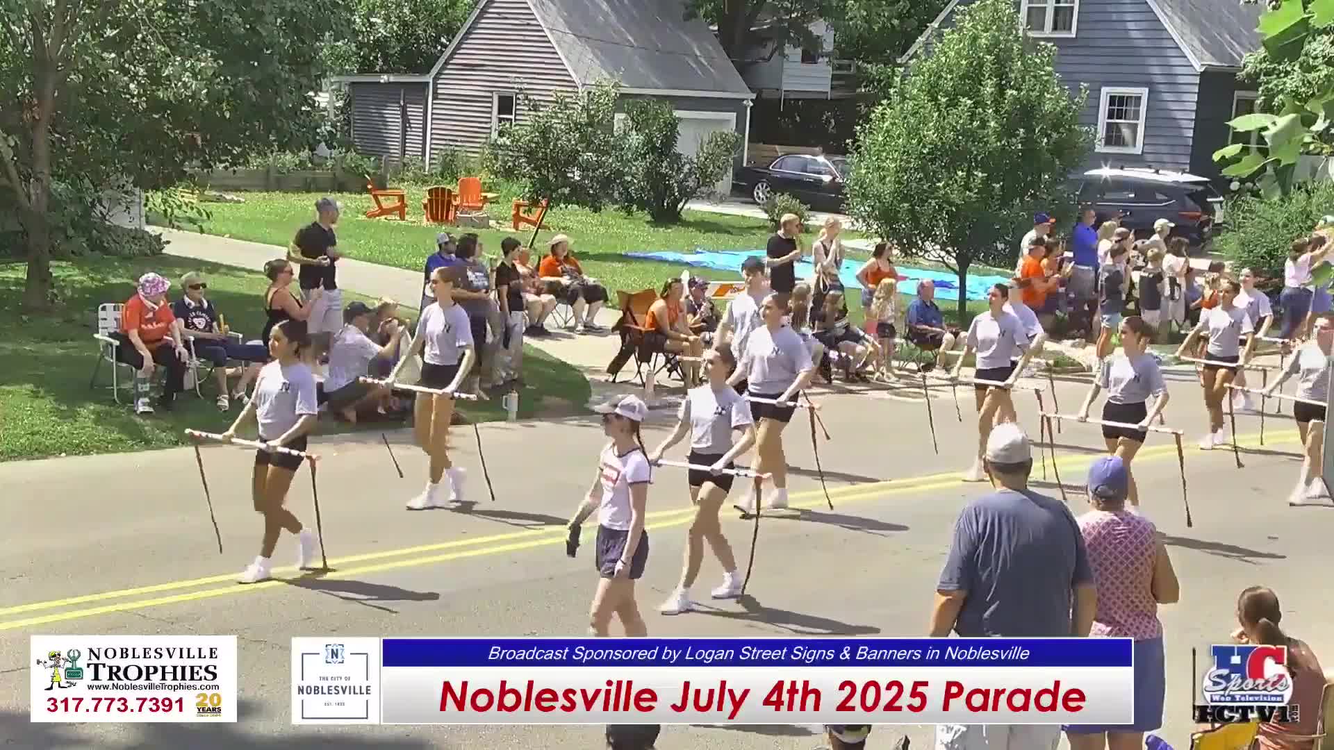 Noblesville community celebrates Marching Millers and honors local veterans