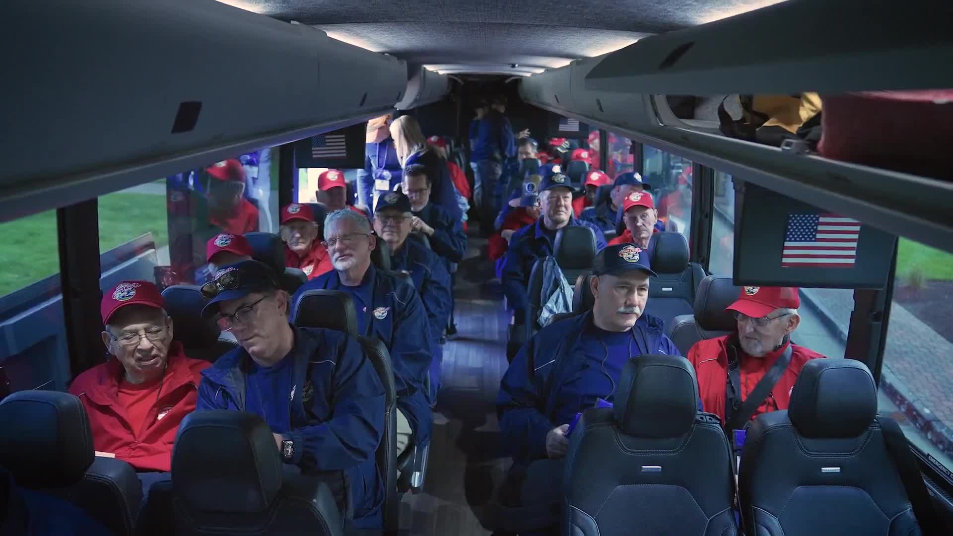 Veterans honor military service during tour of Washington DC memorials